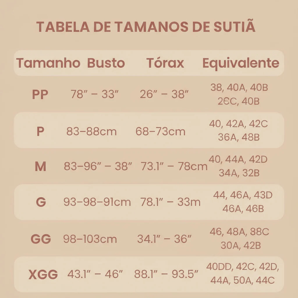 Sutiã Push-Up com Bojo Gel